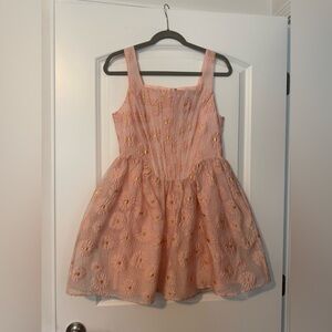 Storia Women’s Pink Floral Mini Dress